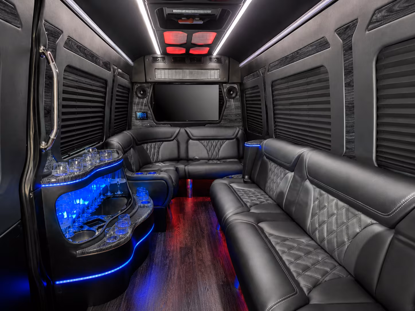 hoover 15 passenger party bus