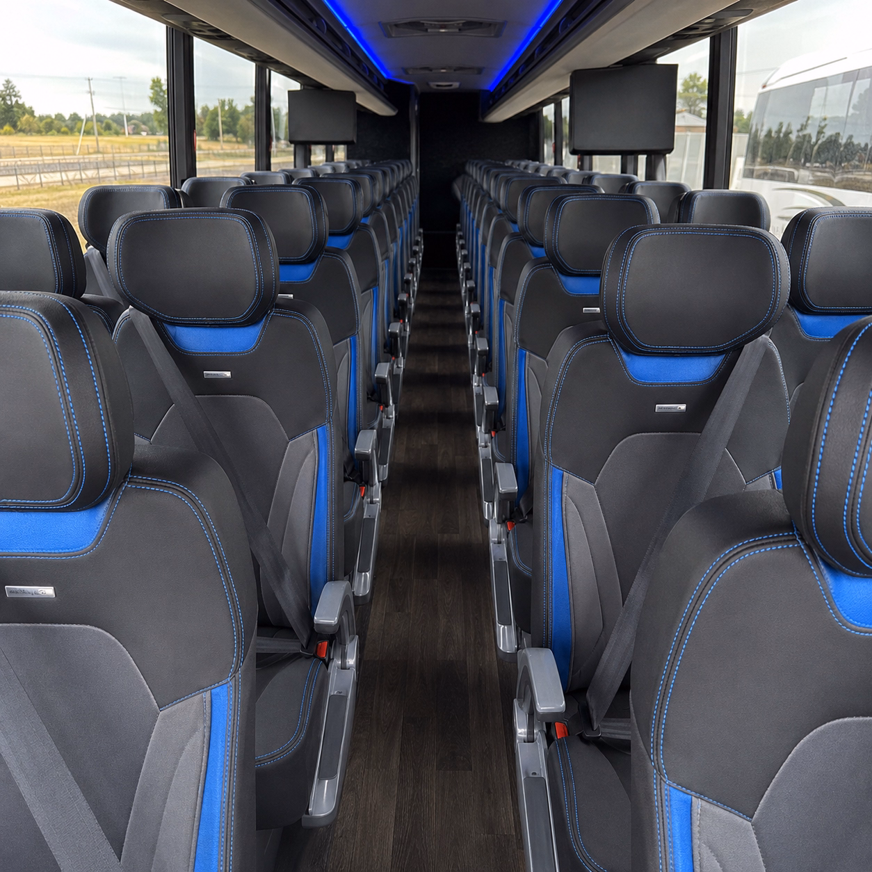 hoover bus rental service area