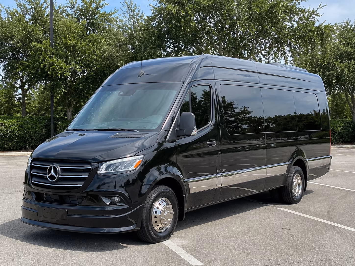hoover private event transportation onboard seating